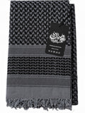 SALAH 5 GREY KEFFIYEH HEAD COVERING